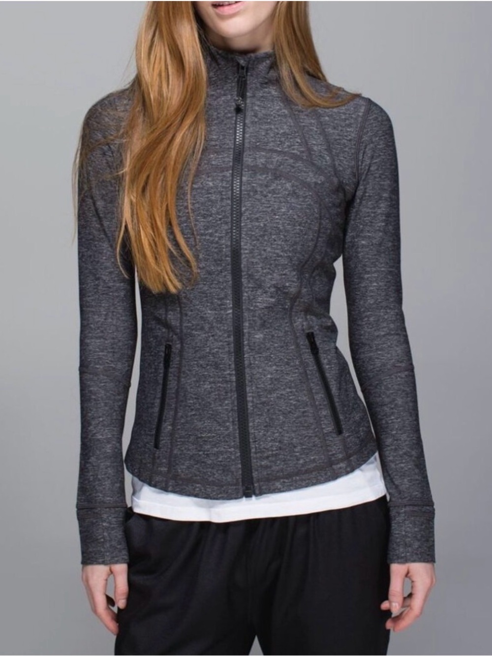 💙 Lululemon Define Jacket (First Release) in Heathered Black